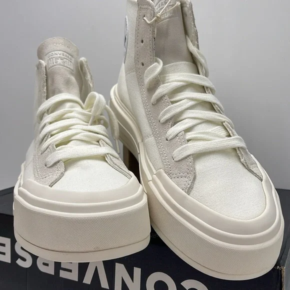 Converse WMNS CTAS CRUISE HI
EGRET/EGRET/EGRET A04688C Platforms Sneakers - Picture 8 of 16